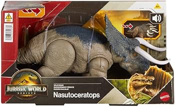 新品　ozwrt Dioscorea Nasutoceratops Amazon.com: Jurassic World Dominion NASUTOCERATOPS : Toys & Games